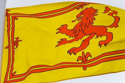 Bandera del Reino de Escocia