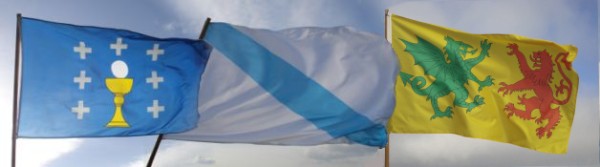 3 Banderas Históricas de Galicia