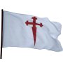 Bandera de la Cruz de Santiago