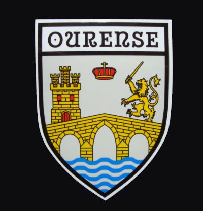 Pegatina Escudo de Ourense