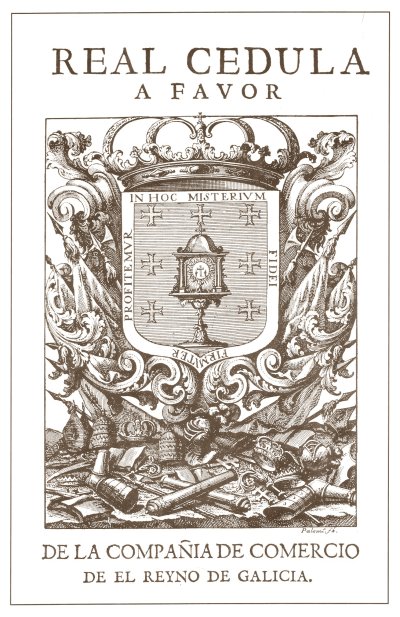 Poster - Compañía de Comercio del Reyno de Galicia