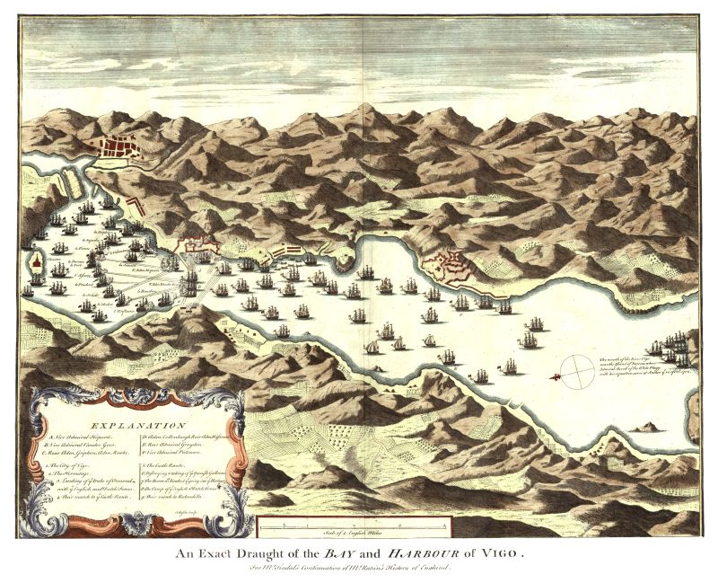 Poster - Batalla de Rande, Vigo, 1702